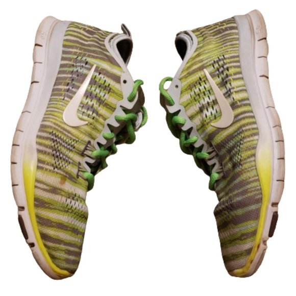 Nike Free 5.0 TR Fit 4 Training Shoes Women's 6.5 US Green Running 629832-401 - Picture 3 of 12